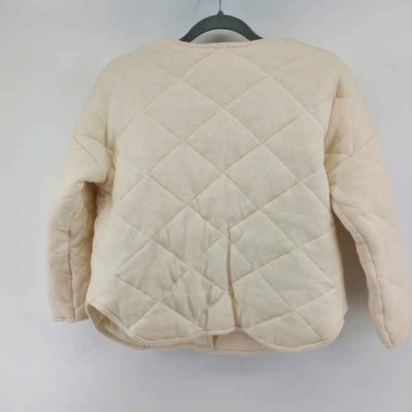 Madewell Quilted Sweater Jacket Merino Wool - Picture 11 of 11